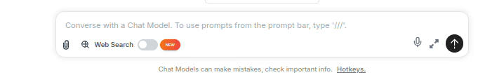 Enable Web Search